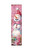 36" Pink Red And White Christmas Santa and Snowman Solid Wood Reversible Porch Sign