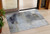 3' X 5' Sky Blue And Gray Abstract Washable Indoor Outdoor Area Rug - Sky Blue, Gray