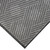 6' X 9' Gray and Blue Geometric Stain Resistant Indoor Outdoor Area Rug - Gray, Blue