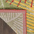 8' X 10' Orange Yellow Red Blue And Green Palm Leaf Indoor Outdoor Area Rug