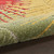 8' X 10' Orange Yellow Red Blue And Green Palm Leaf Indoor Outdoor Area Rug