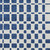5' X 8' Navy Blue And Ivory Geometric Washable Indoor Outdoor Area Rug Transitional Style - Navy Blue, Ivory Color