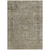 3' X 5' Pewter And Beige Abstract Washable Indoor Outdoor Area Rug