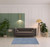 4' X 6' Blue And Gray Indoor Outdoor Area Rug - Blue, Gray