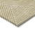 3' X 5' Gold And Ivory Geometric Washable Indoor Outdoor Area Rug Transitional Style - Gold, Ivory Color