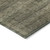 3' X 5' Brown Beige And Taupe Striped Washable Indoor Outdoor Area Rug