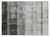 2' X 3' Gray Ombre Washable Non Skid Indoor Outdoor Area Rug