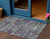 3' X 5' Purple And Green Geometric Washable Indoor Outdoor Area Rug