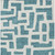 3' X 5' Teal Blue And Ivory Abstract Washable Indoor Outdoor Area Rug Transitional Style - Teal Blue, Ivory Color