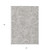 5' X 8' Taupe Beige And Ivory Paisley Washable Indoor Outdoor Area Rug