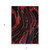 5' X 8' Black Red And Gray Abstract Washable Indoor Outdoor Area Rug