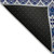3' X 5' Navy Blue And Ivory Moroccan Washable Indoor Outdoor Area Rug