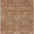 3' X 5' Brown And Tan Damask Washable Indoor Outdoor Area Rug