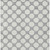 3' X 5' Gray And Silver Polka Dot Washable Indoor Outdoor Area Rug