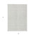 3' X 5' Ivory And Gray Abstract Washable Indoor Outdoor Area Rug - Ivory, Gray