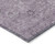 3' X 5' Plum And Purple Floral Washable Indoor Outdoor Area Rug