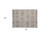 2' X 3' Beige Taupe and Brown Geometric Washable Non Skid Indoor Outdoor Area Rug