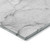 5' X 8' Gray Abstract Washable Non Skid Indoor Outdoor Area Rug Transitional Style - Gray Color