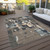 3' X 5' Taupe Gray And Beige Abstract Washable Indoor Outdoor Area Rug - Taupe, Gray, Beige