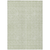 5' X 8' Artichoke Green And Gray Geometric Washable Indoor Outdoor Area Rug