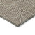 3' X 5' Brown And Beige Abstract Washable Indoor Outdoor Area Rug Transitional Style - Brown, Beige Color