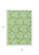 5' X 8' Lime Green And Blue Geometric Washable Indoor Outdoor Area Rug