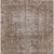3' X 5' Brown Oriental Washable Indoor Outdoor Area Rug
