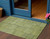 3' X 5' Fern Green And Artichoke Green Patchwork Washable Indoor Outdoor Area Rug