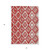 3' X 5' Red And Ivory Geometric Washable Indoor Outdoor Area Rug Transitional Style - Red, Ivory Color