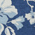 5' X 8' Navy Blue Denim Blue And Ivory Floral Washable Indoor Outdoor Area Rug - Navy Blue, Denim Blue, Ivory