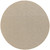 8' Natural And Light Brown Round Geometric Indoor Outdoor Area Rug