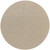 8' Natural And Light Brown Round Geometric Indoor Outdoor Area Rug