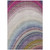 3' X 5' Beige Purple And Ivory Abstract Washable Indoor Outdoor Area Rug
