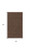 3' X 5' Dark Brown And Brown Geometric Indoor Outdoor Area Rug