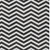 5' X 8' Black And Ivory Chevron Washable Indoor Outdoor Area Rug