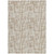 3' X 5' Tan And Beige Abstract Washable Indoor Outdoor Area Rug