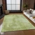 3' X 5' Sage And Green Abstract Washable Indoor Outdoor Area Rug