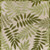 8' X 11' Ivory And Green Palm Leaf Indoor Outdoor Area Rug
