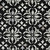 3' X 5' Black And Ivory Floral Washable Indoor Outdoor Area Rug Transitional Style - Black, Ivory Color