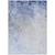 5' X 8' Navy Blue And Denim Blue Ombre Washable Indoor Outdoor Area Rug