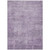 3' X 5' Lavender And Plum Abstract Washable Indoor Outdoor Area Rug