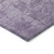 3' X 5' Lavender And Plum Abstract Washable Indoor Outdoor Area Rug