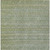 5' X 8' Sage And Ivory Striped Washable Indoor Outdoor Area Rug - Sage, Ivory