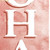 36" Pink And White Solid Wood Tropical Bird Aloha Porch Sign