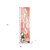 36" Pink And White Solid Wood Tropical Bird Aloha Porch Sign