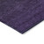 5' X 8' Eggplant Purple And Charcoal Abstract Washable Indoor Outdoor Area Rug