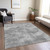 3' X 5' Gray Washable Indoor Outdoor Area Rug