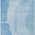 3' X 5' Denim Blue And Sky Blue Abstract Washable Indoor Outdoor Area Rug Transitional Style - Denim Blue, Sky Blue Color