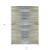 5' X 8' Beige Tan And Taupe Striped Washable Indoor Outdoor Area Rug