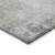 2' X 3' Gray and Off White Abstract Washable Non Skid Indoor Outdoor Area Rug